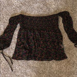 Off the shoulder shirt